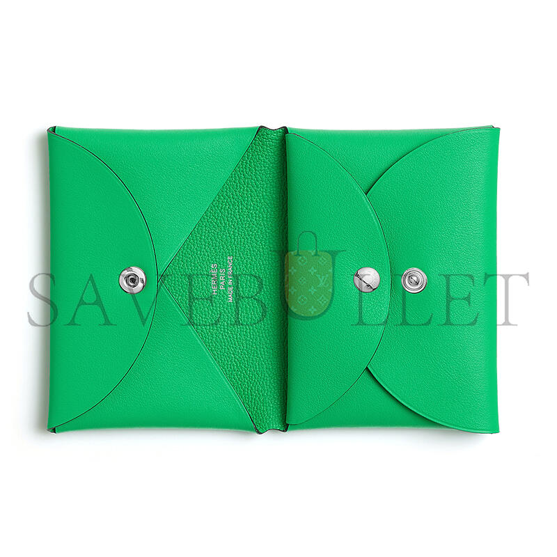 HERMÈS CALVI DUO CARD PACK H084717CK0Z (10.5*7*1.3cm)